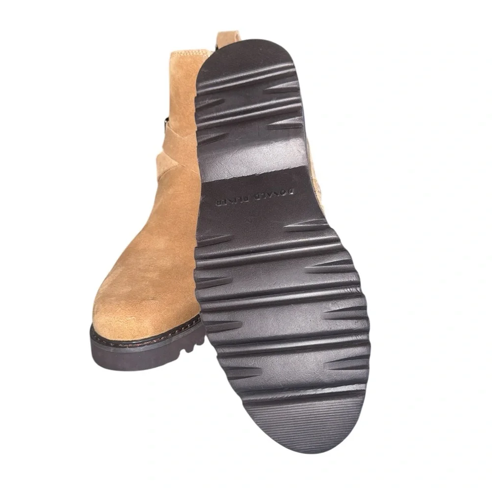 NEW Donald Pliner Captain Leather & Suede Bootie